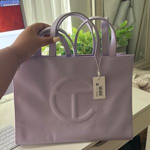 brand new Telfar purple medium tote💜